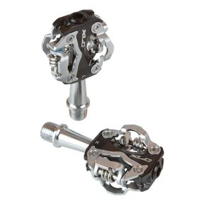 PEDAAL XLC ATB SPD DUBBEL ALM ZW/ZI STEL PDS15