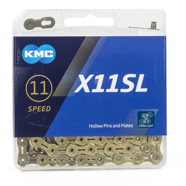 KETTING 11V 11/128 KMC X11SL 118 GO KETTING 11V 11/128 KMC X11SL 118 GO