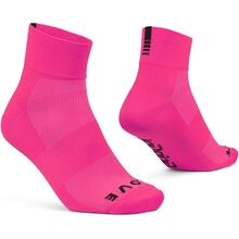 GripGrab Lightweight SL Sock Pink Hi-Vis L