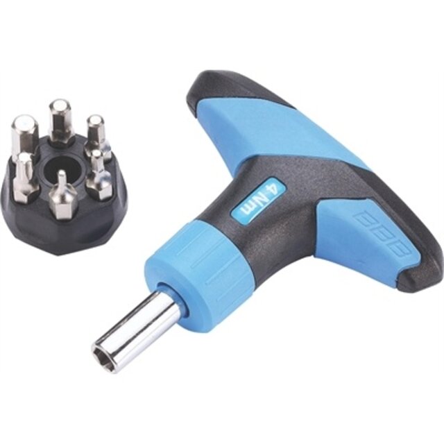 BTL-119 Momentsleutel TorqueFix 4Nm. 4Nm Zwart/blauw