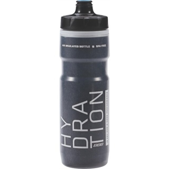 BWB-52 Bidon 500ml ThermoTank Met Autovalve 500ml Zwart