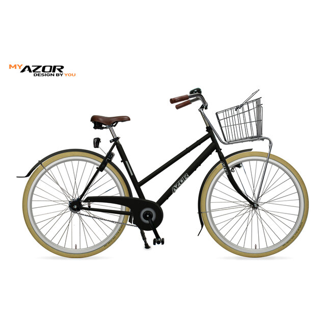 Azor City frame, Zwart Azor City frame, Zwart