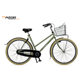 Azor City frame, Legergroen mat