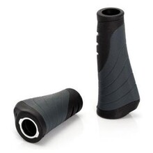 HANDVAT XLC ERGO 135/92MM CF ZW/GRY STEL