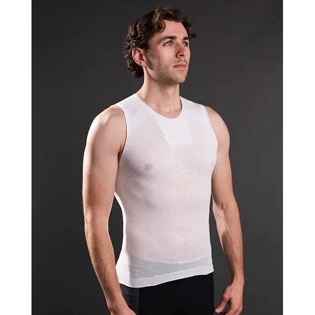 Megmeister Sleeveless Base Layer S-M wit
