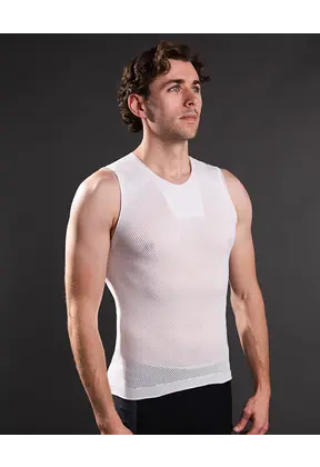Short Sleeved Base Layer L XL White