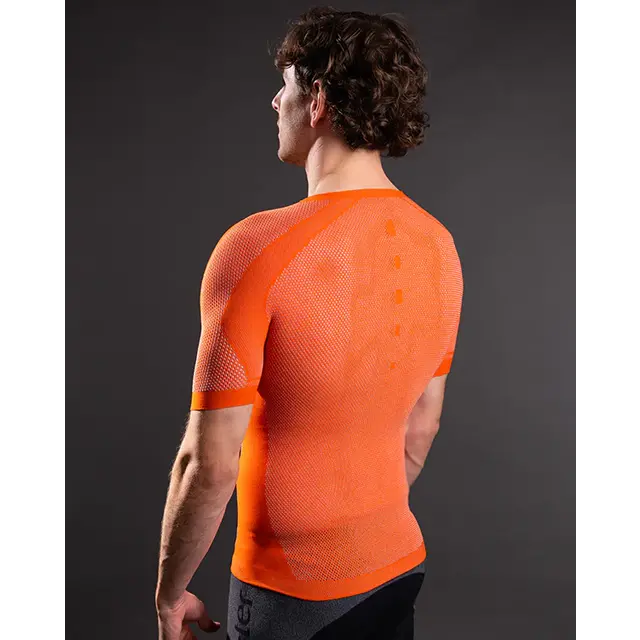 Megmeister Base Layer Short Sleeved S/M oranje
