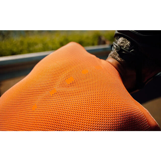 Megmeister Base Layer Short Sleeved S/M oranje