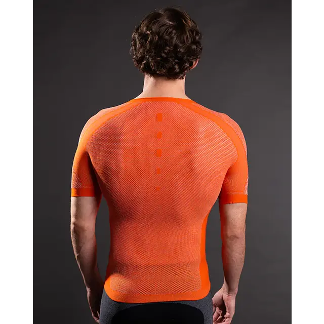 Megmeister Base Layer Short Sleeved S/M oranje