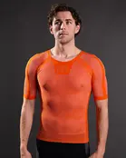 Megmeister Base Layer Short Sleeved S/M oranje