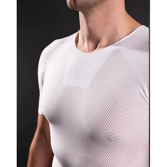 Megmeister Base Layer Short Sleeved L/XL wit Megmeister Base Layer Short Sleeved L/XL wit