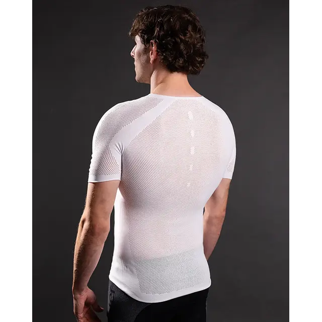 Megmeister Base Layer Short Sleeved L/XL wit Megmeister Base Layer Short Sleeved L/XL wit