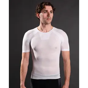 Megmeister Base Layer Short Sleeved S/M wit