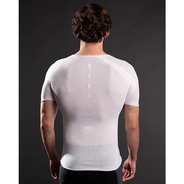 Megmeister Base Layer Short Sleeved S/M wit Megmeister Base Layer Short Sleeved S/M wit