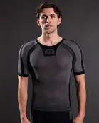 Megmeister Base Layer Short Sleeved L/XL zwart Megmeister Base Layer Short Sleeved L/XL zwart