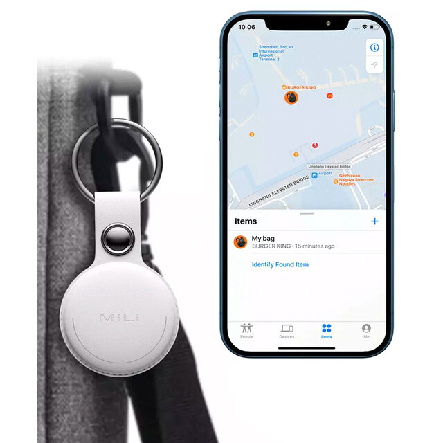 MiLi MiTag iOS FindMy - Bluetooth Tracker wit MiLi MiTag iOS FindMy - Bluetooth Tracker wit