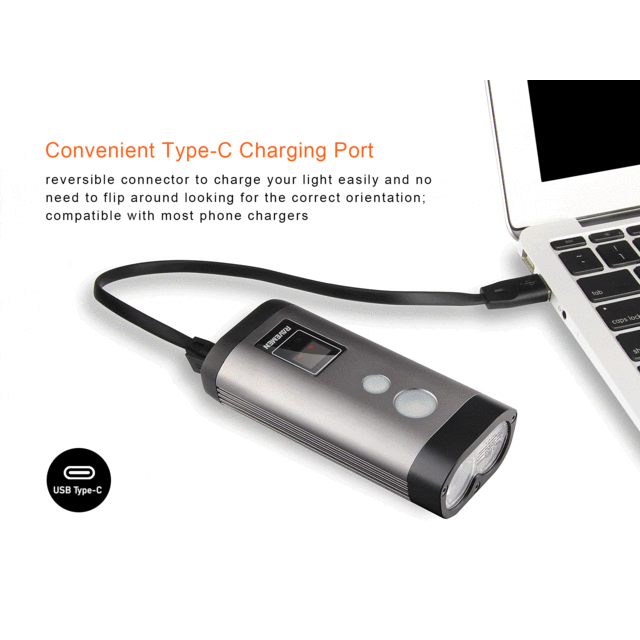 Fietskoplmap 1600 lumen Fietskoplmap 1600 lumen