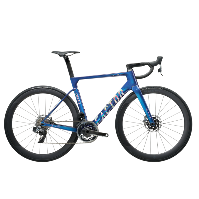 Factor OSTRO VAM - Shimano Ultegra Di2 R8170 12s - Black Inc wielset - Maat 58 Factor OSTRO VAM - Shimano Ultegra Di2 R8170 12s - Black Inc wielset - Maat 58