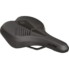 Ergotec zadel Comfort L soft 265 x 206mm PU zwart