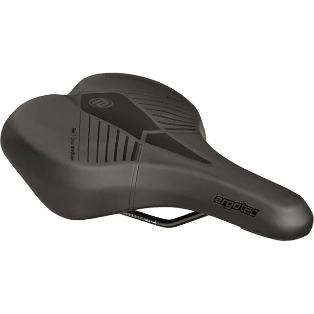 Ergotec zadel Comfort M medium 265 x 190mm PU zwart
