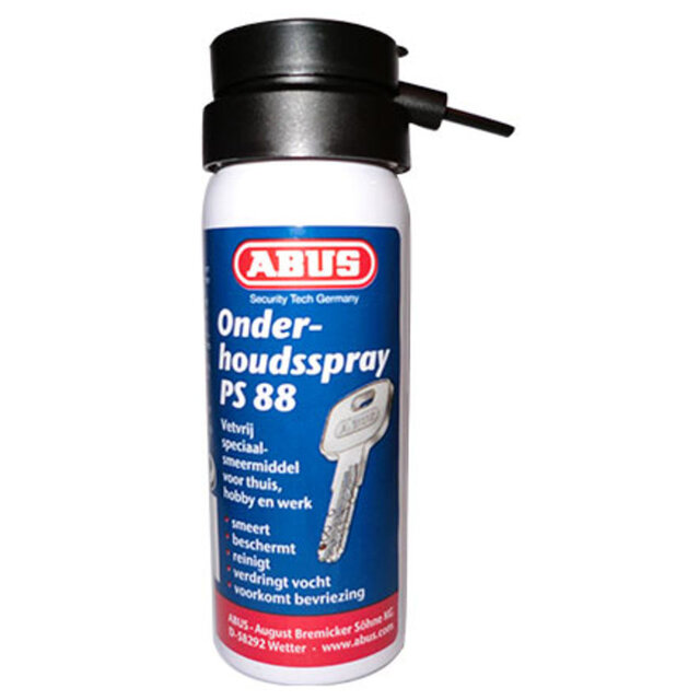 Abus olie PS88 SLOT onderhoudspray 50ML