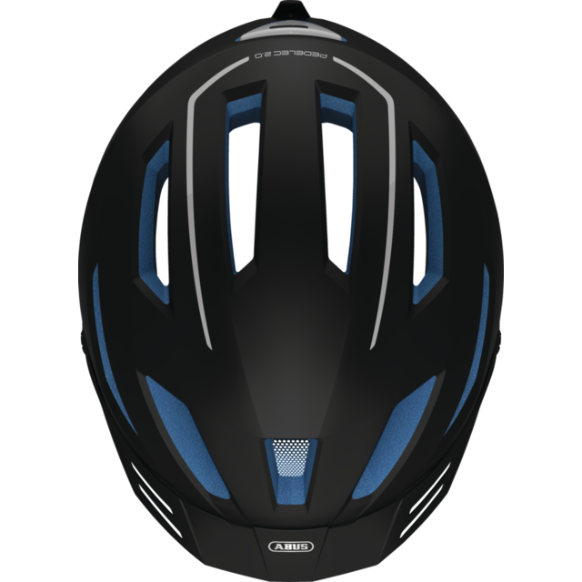 ABUS PEDELEC 2.0 zwart blauw ABUS PEDELEC 2.0 zwart blauw