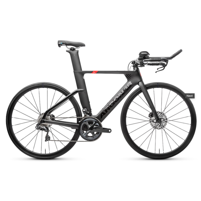 Argon18 E117 TRI, Zwart matt Argon18 E117 TRI, Zwart matt