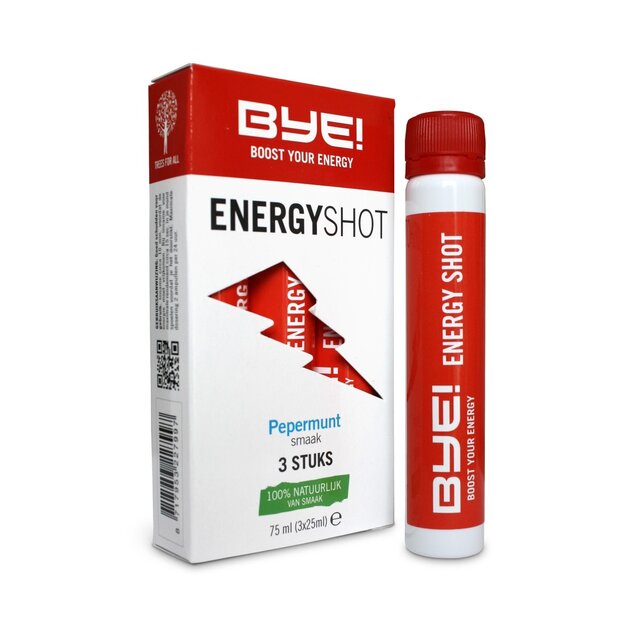 BYE! Energyshot Pepermuntsmaak