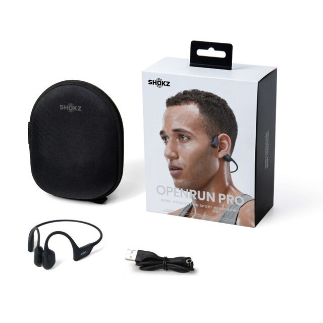 Shokz OpenRun Pro zwart Shokz OpenRun Pro zwart