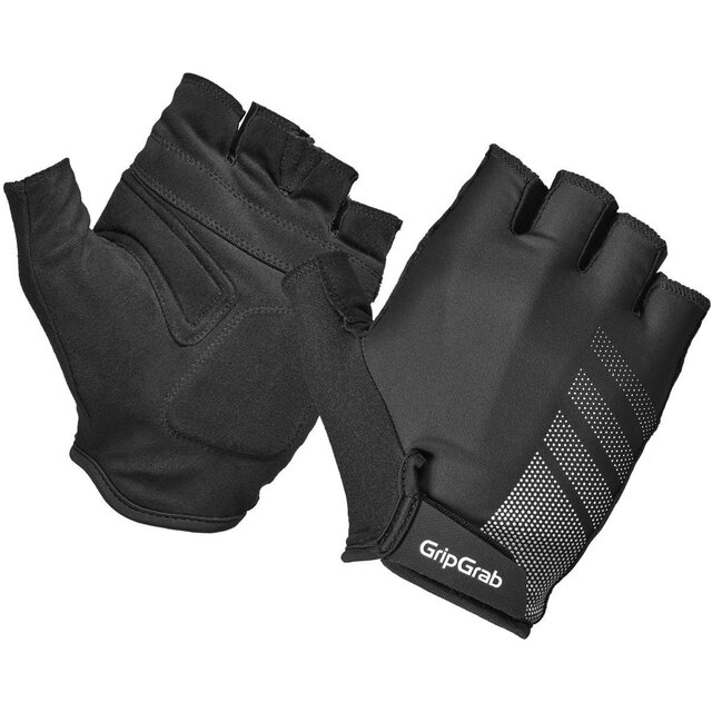 Ride RC Lite korte-vinger zomer fietshandschoenen met padding - Black -
