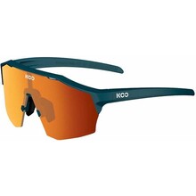 KOO fietsbril Alibi Dark Blue Matt/ Red Photochromic