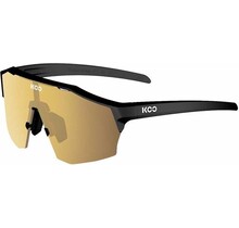KOO fietsbril Alibi Black Matt/ Gold Mirror