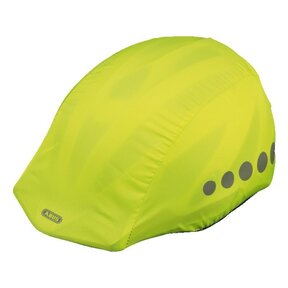 Abus regenhoes helm geel universeel