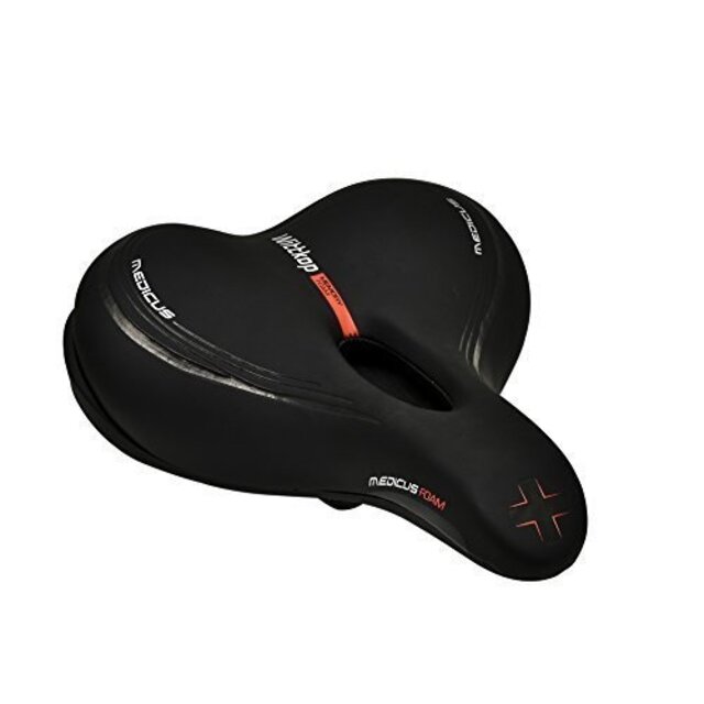 Fietszadel Twin Medicus 3.0 City/Trekking - zwart Fietszadel Twin Medicus 3.0 City/Trekking - zwart