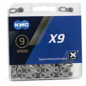 Ketting KMC X9 - 9 speed - 114 schakels