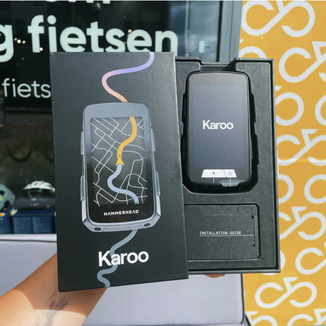 Hammerhead Karoo GPS Fietscomputer Zwart Hammerhead Karoo GPS Fietscomputer Zwart