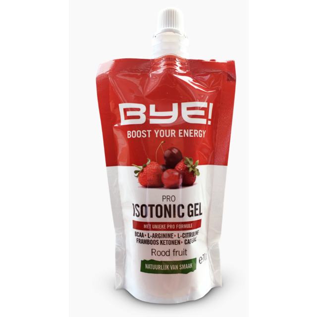 Isotonic gel Rood fruit Isotonic gel Rood fruit