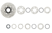 Shimano Cassette 105 CS-R7100 - 11-34t - 12 speed Shimano Cassette 105 CS-R7100 - 11-34t - 12 speed