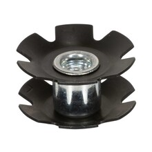 Elvedes Standard Steel Star Nut 1⅛ Inch Metal Tube