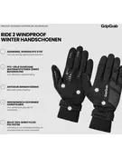 GripGrab Ride 2 Windproof winter handschoenen GripGrab Ride 2 Windproof winter handschoenen