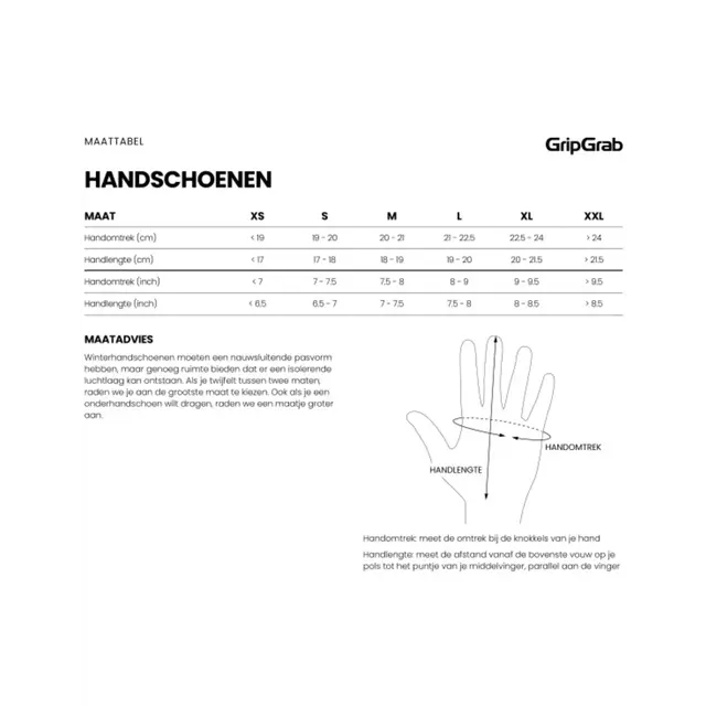 GripGrab - waterproof winter handschoenen