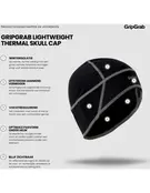 Gripgrab Thermo Lente-Herfst Helmmuts maat S Gripgrab Thermo Lente-Herfst Helmmuts maat S