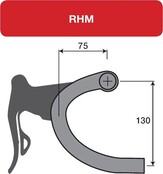 Deda Zero2 Dcr Rhm-evo Fietsstuur Deda Zero2 Dcr Rhm-evo Fietsstuur