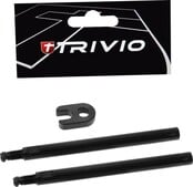 Trivio - Ventielverlenger Set Zwart Trivio - Ventielverlenger Set Zwart