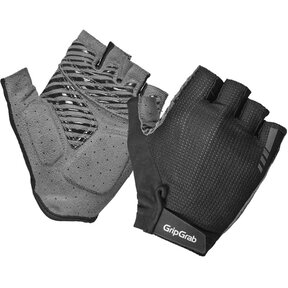 Expert RC Max korte-vinger zomer fietshandschoenen met padding - Black