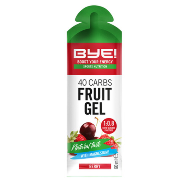 40 Carbs Fruit gel 60 ml Citrus (Nieuw)