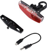 Achterlicht USB Led met Standlicht 50/80mm Achterlicht USB Led met Standlicht 50/80mm