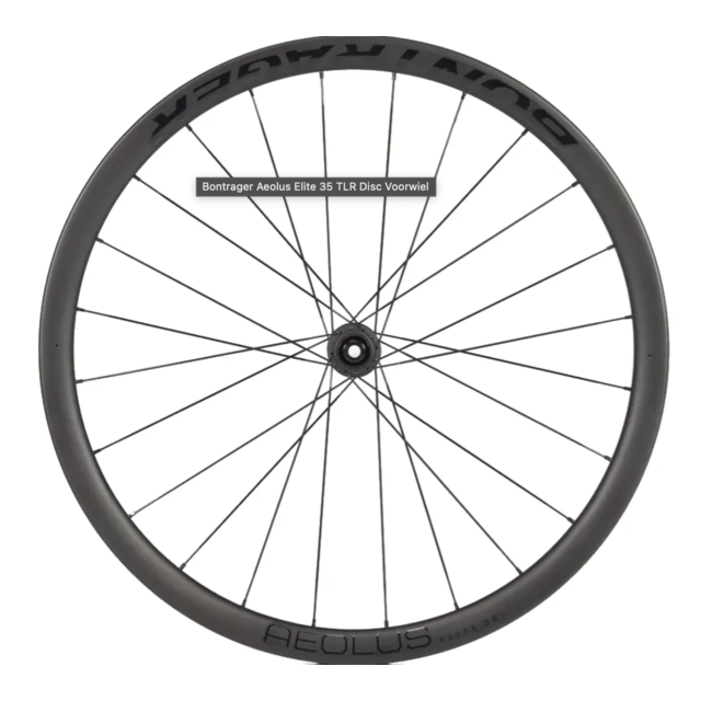 Bontrager Aeolus Elite 35 TLR Disc Racefiets Wielen