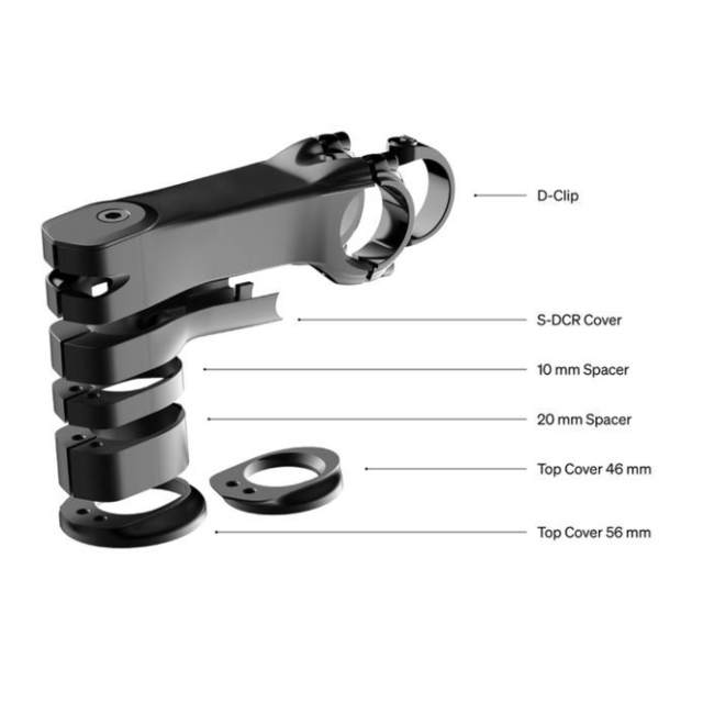Deda SUPERBOX DCR stuurpen - POB finish Deda SUPERBOX DCR stuurpen - POB finish