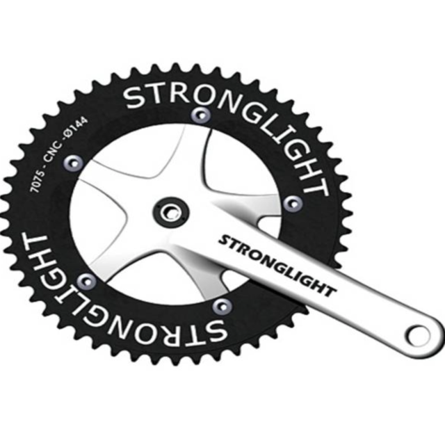Stronglight Crankset Track2000 44T 170mm Cotterless Silver (single speed) Stronglight Crankset Track2000 44T 170mm Cotterless Silver (single speed)